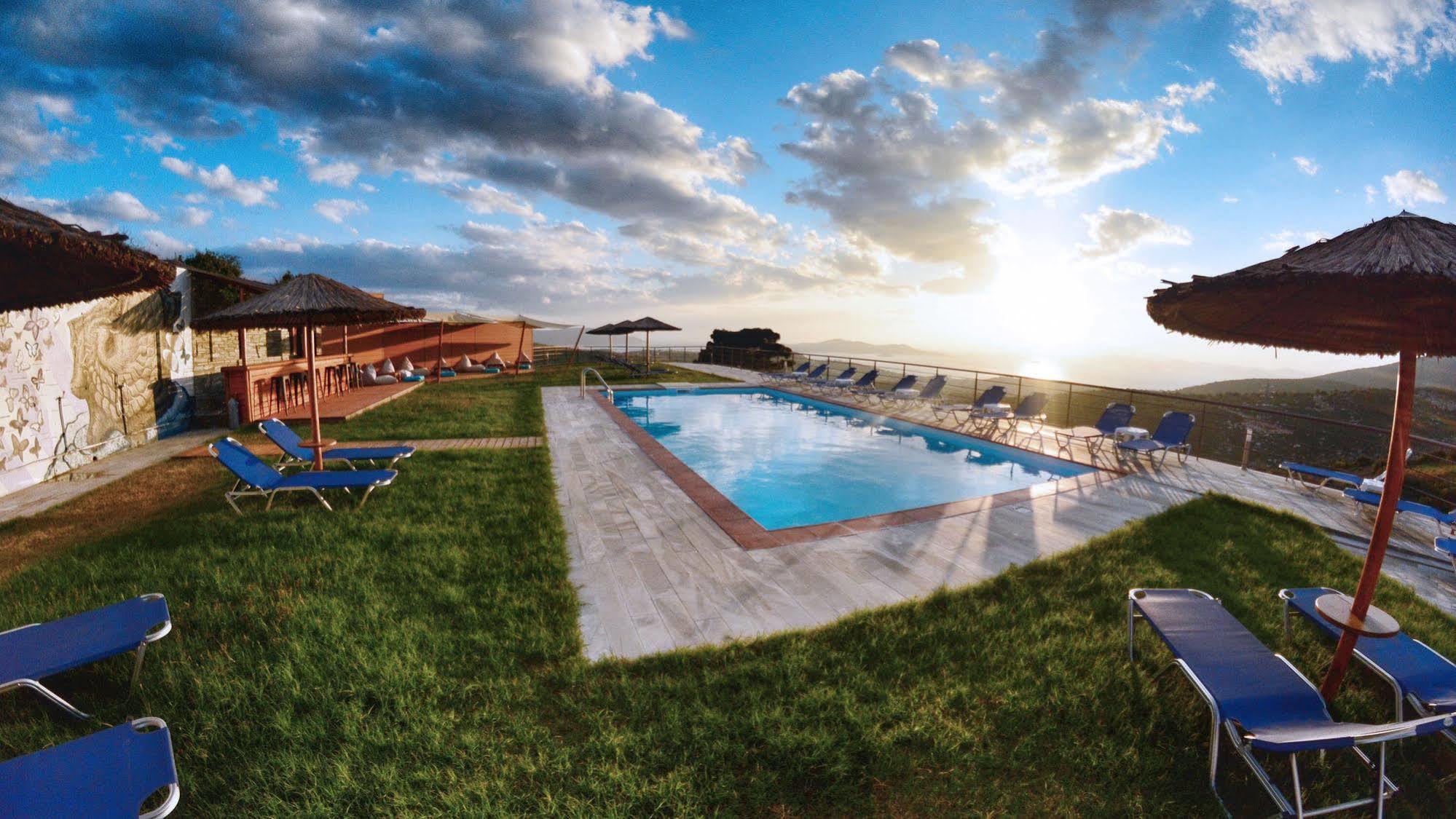 Filion Eco Hotel & Suites Nea Styra Buitenkant foto